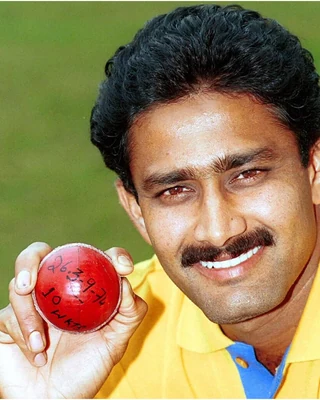 Anil Kumble — Cricket star