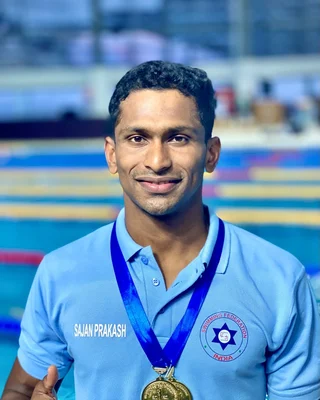 Sajan Prakash — Swimming star